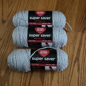 Red Heart Super Saver Metallic Yarn